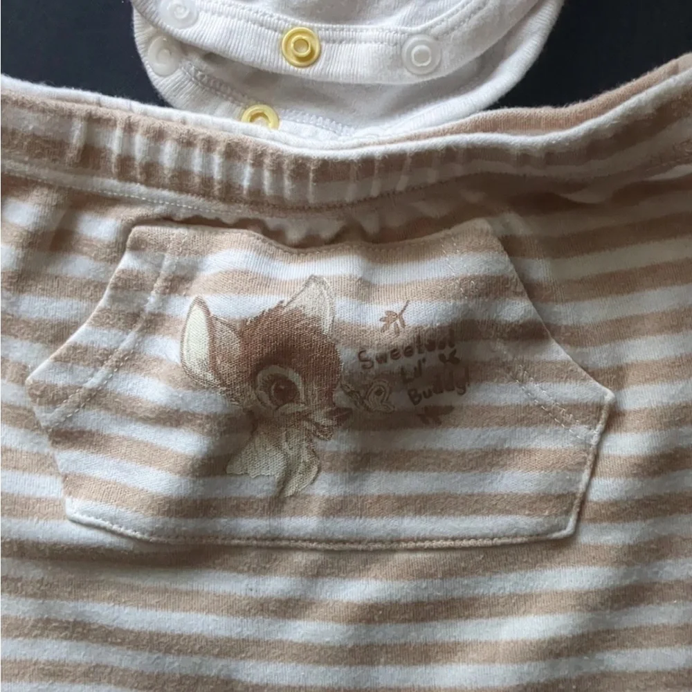 Carter's and Disney brand pack 12m baby clothes vest soft pants